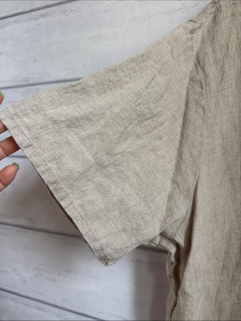 FLAX Linen Top - Picture 3 of 5